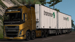 Volvo FH 2012 + двойные прицепы 4