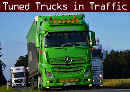 Tuned Truck Traffic Pack by Trafficmaniac