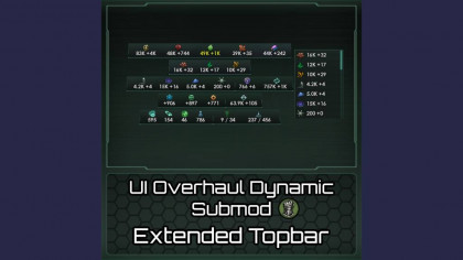 UI Overhaul Dynamic - Extended Topbar