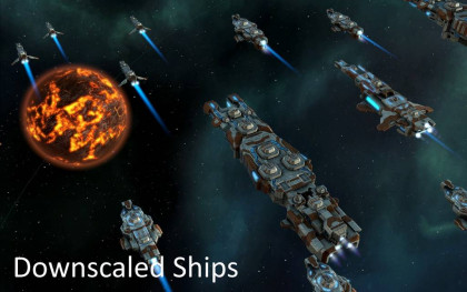 Downscaled Ships