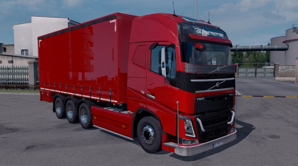 Volvo FH 2012 + двойные прицепы