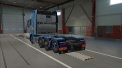 Volvo FH 2012 + двойные прицепы 14