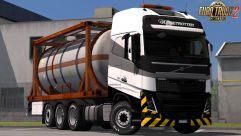 Volvo FH 2012 + двойные прицепы 8