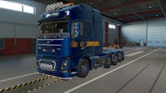 Volvo FH 2012 + двойные прицепы 13