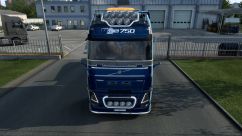 Volvo FH 2012 + двойные прицепы 44