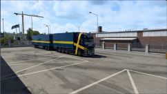 Volvo FH 2012 + двойные прицепы 40