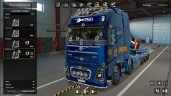 Volvo FH 2012 + двойные прицепы 19