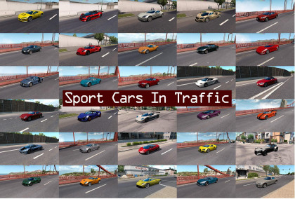 Sport Cars Traffic Pack