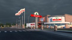Real companies gas stations billboards 3