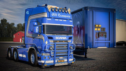 Scania Danger-Land R620 + Jumbo FCP Trailer