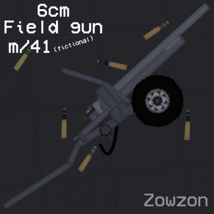 ZRHC 6cm m/41 Field Gun (128 iterations+)