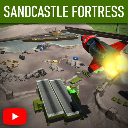 Army Men - Sandcastle Fortress