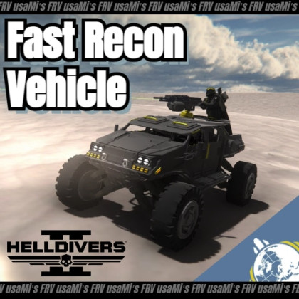 [HD2] M-102 Fast Recon Vehicle