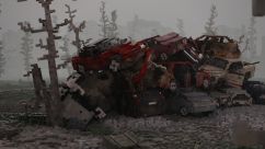 Destroyed Civil Vehicles Pack 2