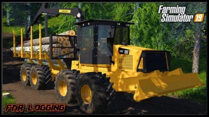 Caterpillar 584 Forwarder