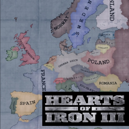 HOI3 style map