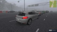 VW Scirocco в трафик 0