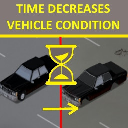 Time Decreases Car Condition